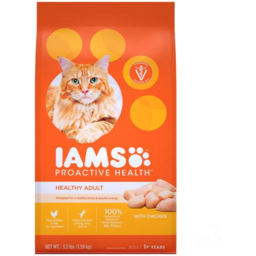 Photo of Iams Proactive Health, Adult Cat Dry Food With Chicken 1.59kg 