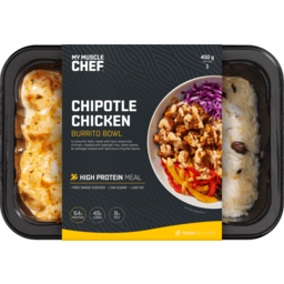 Photo of My Muscle Chef Chipotle Chicken Burrito Bowl 450g