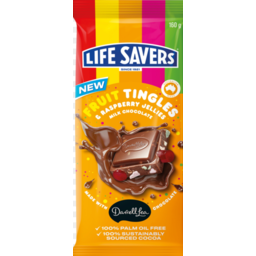 Photo of Life Savers Block Fruit Tingles & Jelly Chocolate 160gm