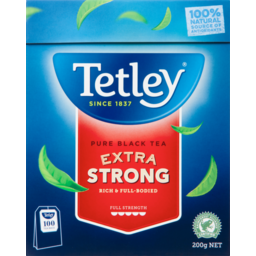 Photo of Tetley Tea Bags Extra Strong 100 Each 