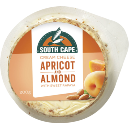 Photo of South Cape Cream Cheese Apricot & Almond 80gm