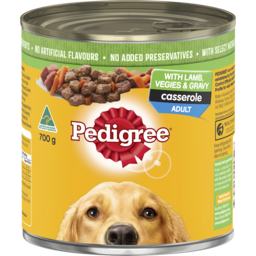 Photo of Pedigree Wet Dog Food With Lamb Vegies And Gravy Casserole 700g Can