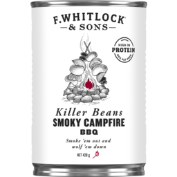 Photo of F. Whitlock & Sons Killer Beans Smoky Campfire BBQ 420gm