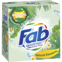 Photo of Fab Natural Elements, Washing Powder Laundry Detergent, 1.8kg