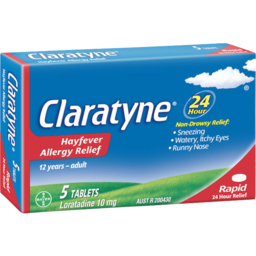 Photo of Claratyne Antihistamine Tablets 5