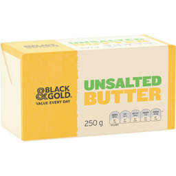 Photo of Black & Gold Unsalted Butter