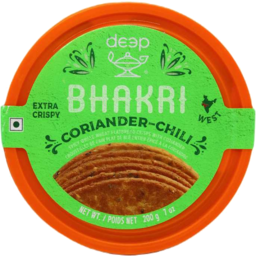 Photo of Deep Bhakri - Coriander & Chili 200g