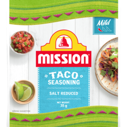 Photo of Mission Seasoning Taco Salt Reduced 35g