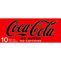 Photo of Coca-Cola Coca Cola Caffeine Free No Sugar Can 10.0x375ml