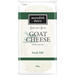 Photo of Meredith Dairy Fresh Dill Chevre Goat Cheese 150g