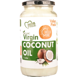 Photo of Hello Pure Organic Virgin Coconut Oil 1l