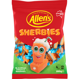 Photo of Allen's Sherbies Lollies Bag