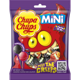 Photo of Mini Chupa Chups Meet The Creeps Halloween Tongue Painter 22 Unit Share Bag