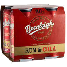 Photo of Beenleigh Rum&Cola 8% 4*375ml