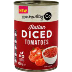 Photo of Community Co Tomato Diced Herb 400gm