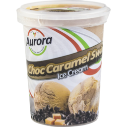 Photo of Aurora Choc Caramel Swirl Ice Cream