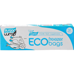 Photo of Sugar Wrap Eco Freezer Bags Large 50pk