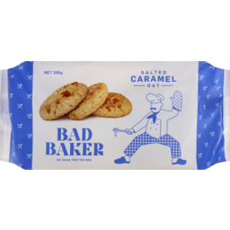 Photo of Bad Baker Biscuits Salted Caramel Oat 300g