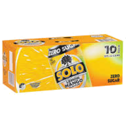 Photo of Solo Lemon Mango Zero 10x375ml