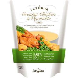 Photo of La Zuppa Natural Soup for Two Creamy Chicken & Vegetable 540g