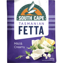 Photo of South Cape Tasmanian Fetta Cheese 200g
