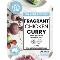 Photo of We Feed You Gluten Free Fragrant Chicken Curry 400g