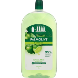 Photo of Palmolive Foaming Antibacterial Hand Wash Lime & Mint Refill & Save 1L