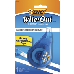 Photo of Bic Wite Out Ez Correction Tape 