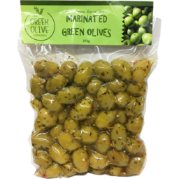 Photo of Marinated Green Olives 375g