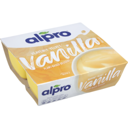 Photo of Alpro Soya Creamy Vanilla Flavour Dessert 4pk