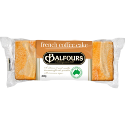 Photo of Balfours French Coffee Cake 350g