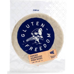 Photo of Gluten Freedom Pizza Bases - Fancier Sourdough (Gluten Free) - 2 pack