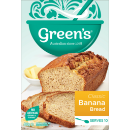 Photo of Greens Classic Banana Bread Mix 400g