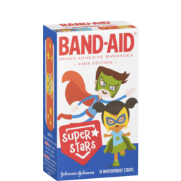 Photo of Band-Aid Super Stars Waterproof Strips 15 Pack