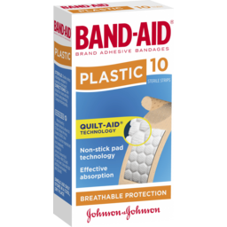 Photo of Band-Aid Brand Plastic Strips 10 Pack 