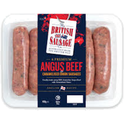 Photo of British Sausage Angus Beef & Onion 450gm
