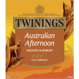 Photo of Twinings Australian Afternoon Tea Bags 100 Pack 200g