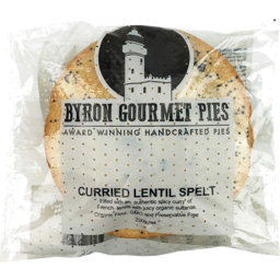 Photo of Byron Gourmet Pies - Curry Spelt Lentil Pie