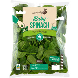 Photo of Community Co Baby Spinach 280g