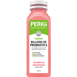 Photo of Perkii Strawberry Watermelon Flavoured Drink Probiotic Water