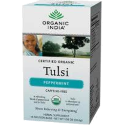 Photo of Organic India - Tulsi Peppermint - 25 Tea Bags