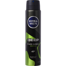 Photo of Nivea Men Deep Amazonia Anti-Perspirant Aerosol Deodorant 250ml