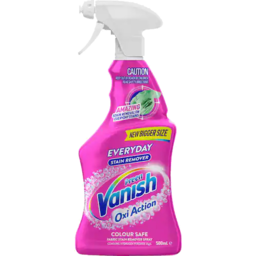 Photo of Vanish Preen Oxi Action Stain Remover Colour Safe Spray