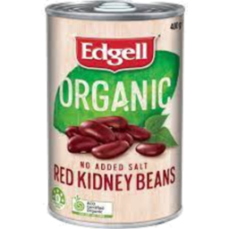 Photo of Edg Kidney Beans Org Nas 400gm