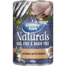 Photo of Snappy Tom Sardines With Chicken 400g