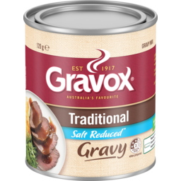 Photo of Gravox Traditional Salt Reduced Gravy Mix Tin