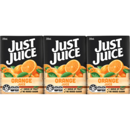 Photo of Just Juice Orange Juice 6x200ml