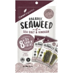 Photo of Ceres Organics  Seaweed Snack - Salt & Vinegar (8 x 2gm)