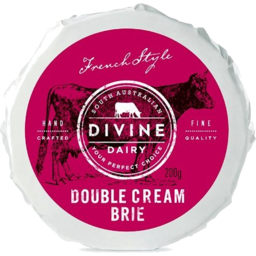 Photo of Divine Dairy Brie Double Cream 200g