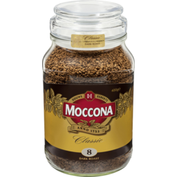 Photo of Moccona Freeze Dried Instant Coffee Classic Dark Roast